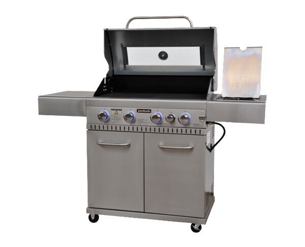 Jumbuck 4 Burner Hooded Comet Plus BBQ with Side Burner